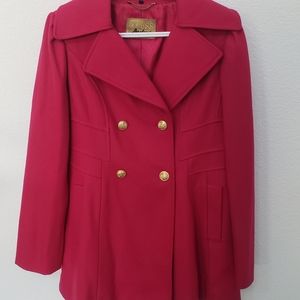Guess coat fushia